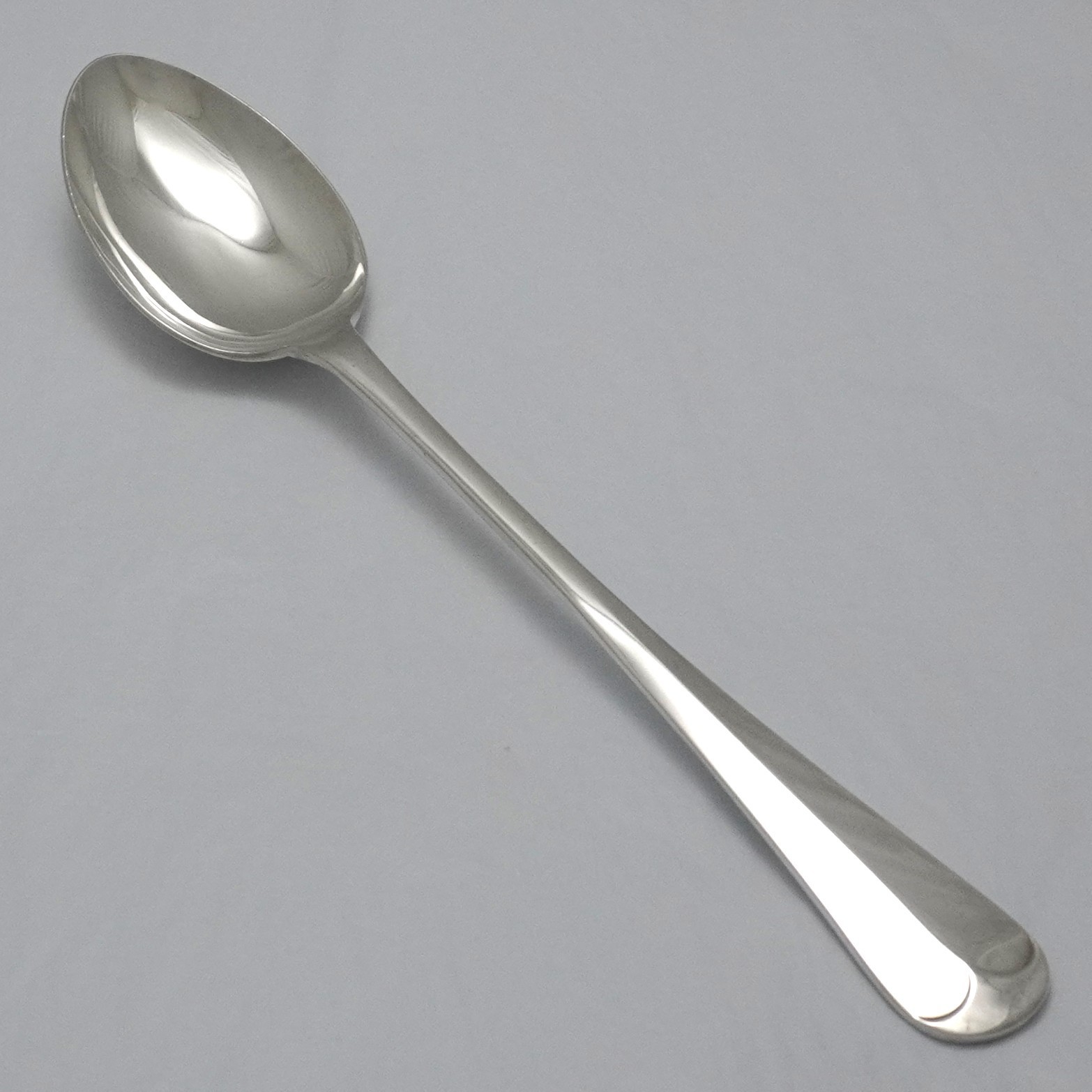 RATTAIL Design Sheffield Made Silver Service Cutlery Large Serving Basting Spoon