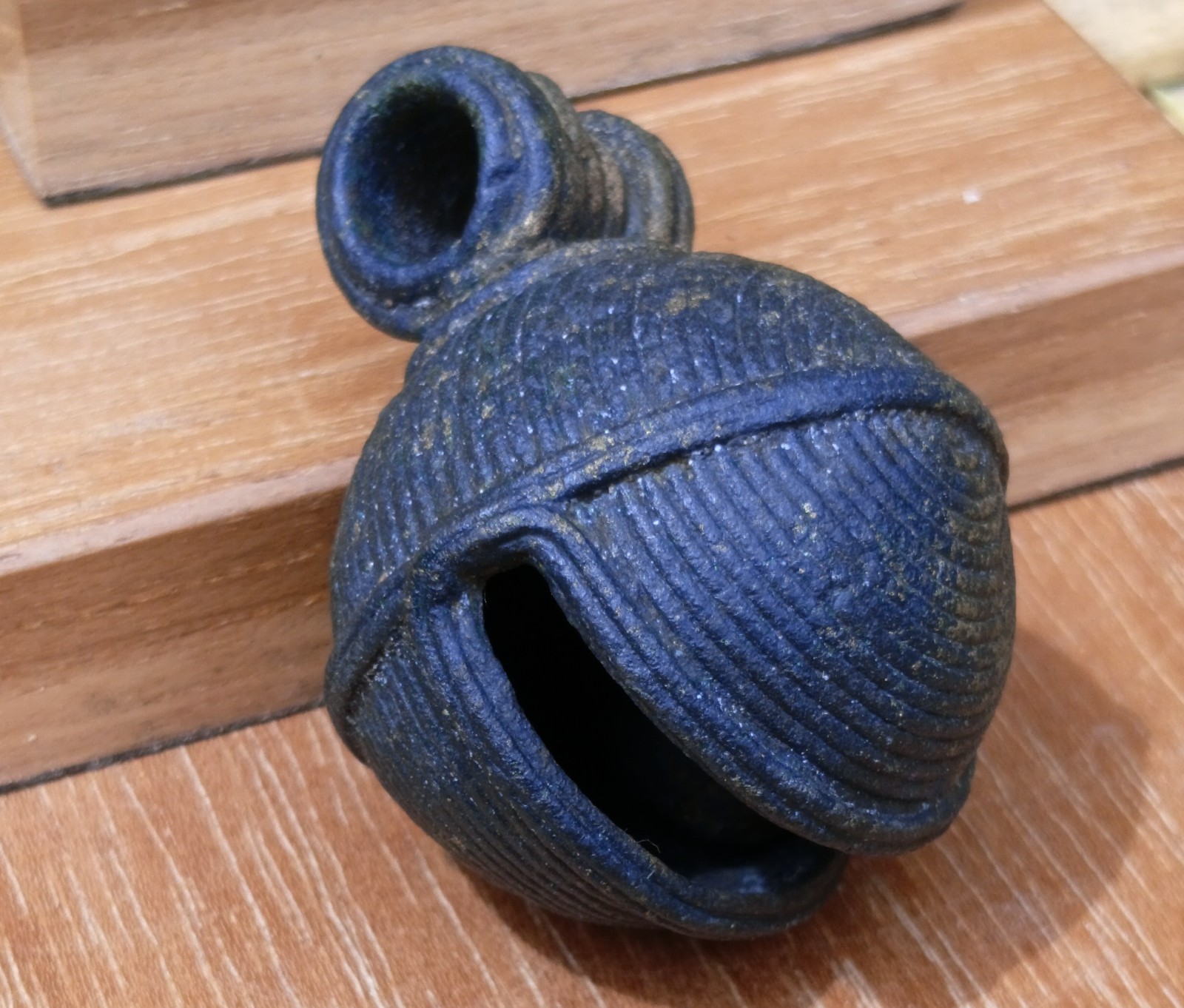 Antique 15th Century Thai Ayutthaya Bronze Horse Crotal Bell Works Ringing 41mm
