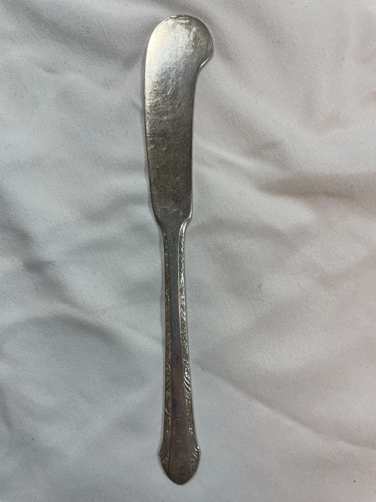 Alvin Chased Romantique Master Butter Knife 5 5/8″ Silver 925