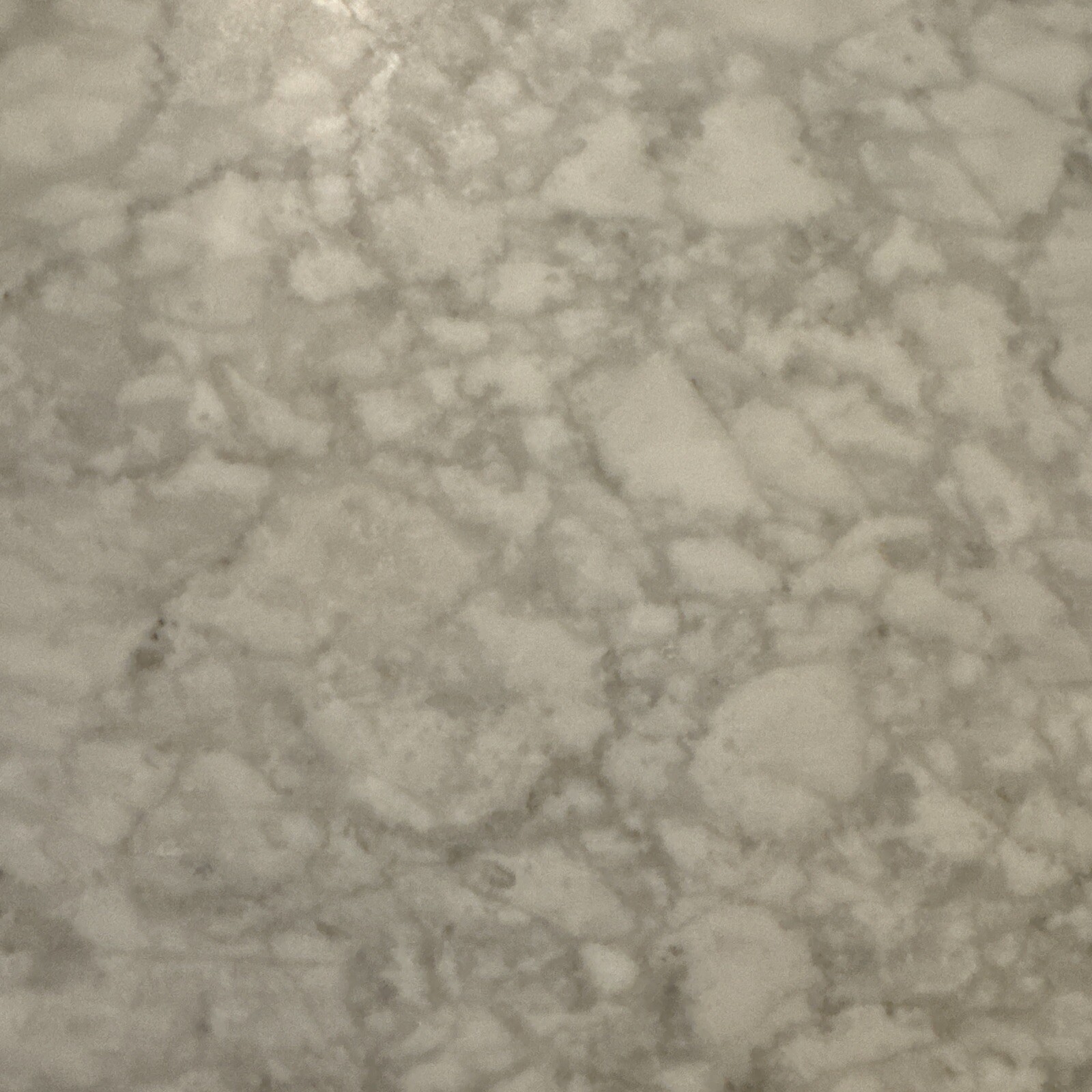Vintage Solid Replacement 24” Marble Table Top (Italy) White & Gray Veining