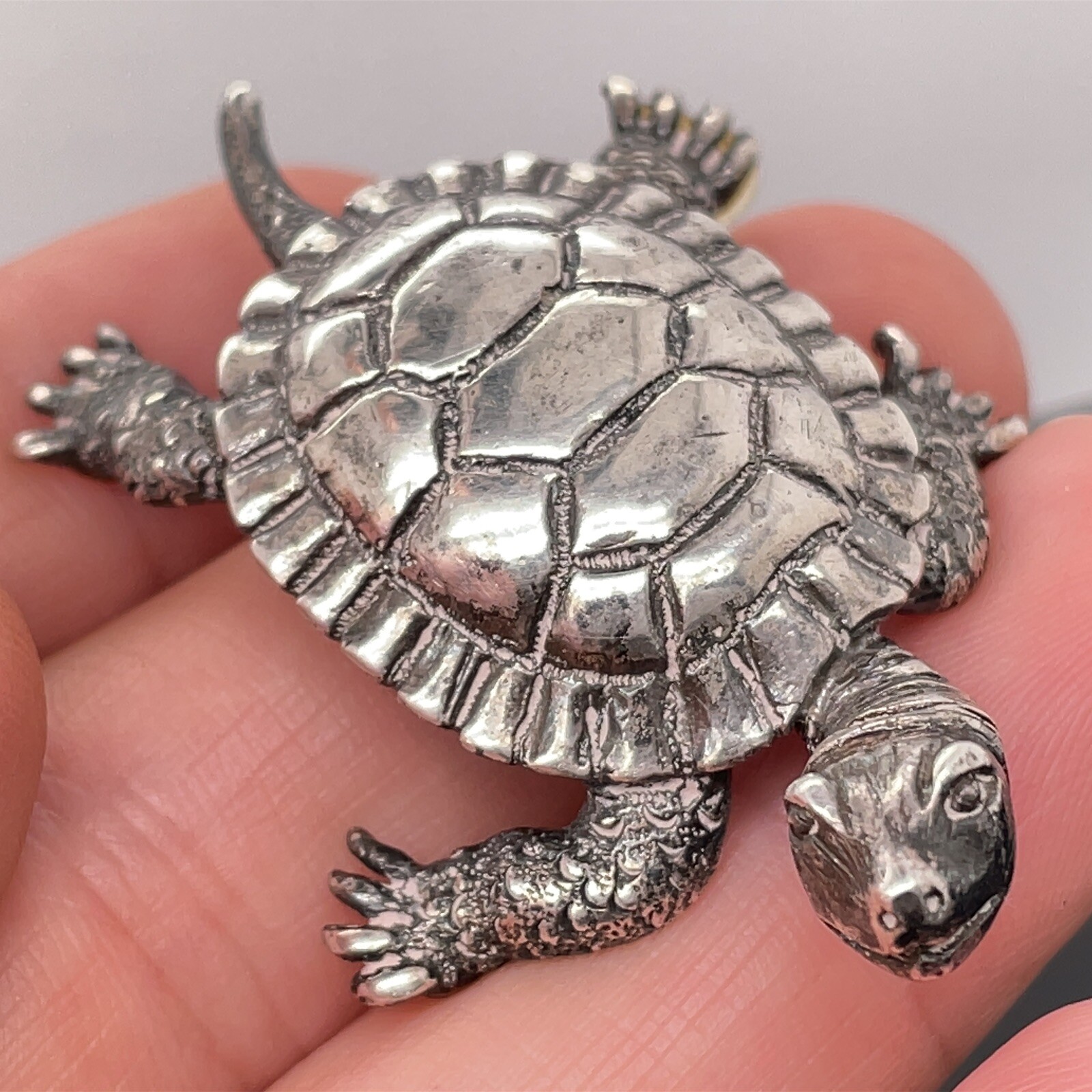 Cartier Sterling Silver Rare Turtle Statue $4500 Retail