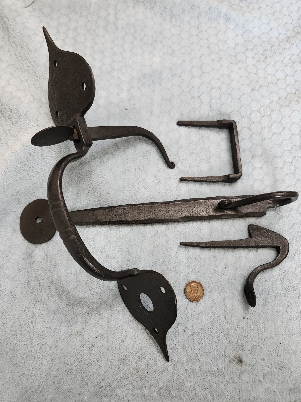 J. G. Rempp Suffolk Thumb Latch Wrought Iron Complete
