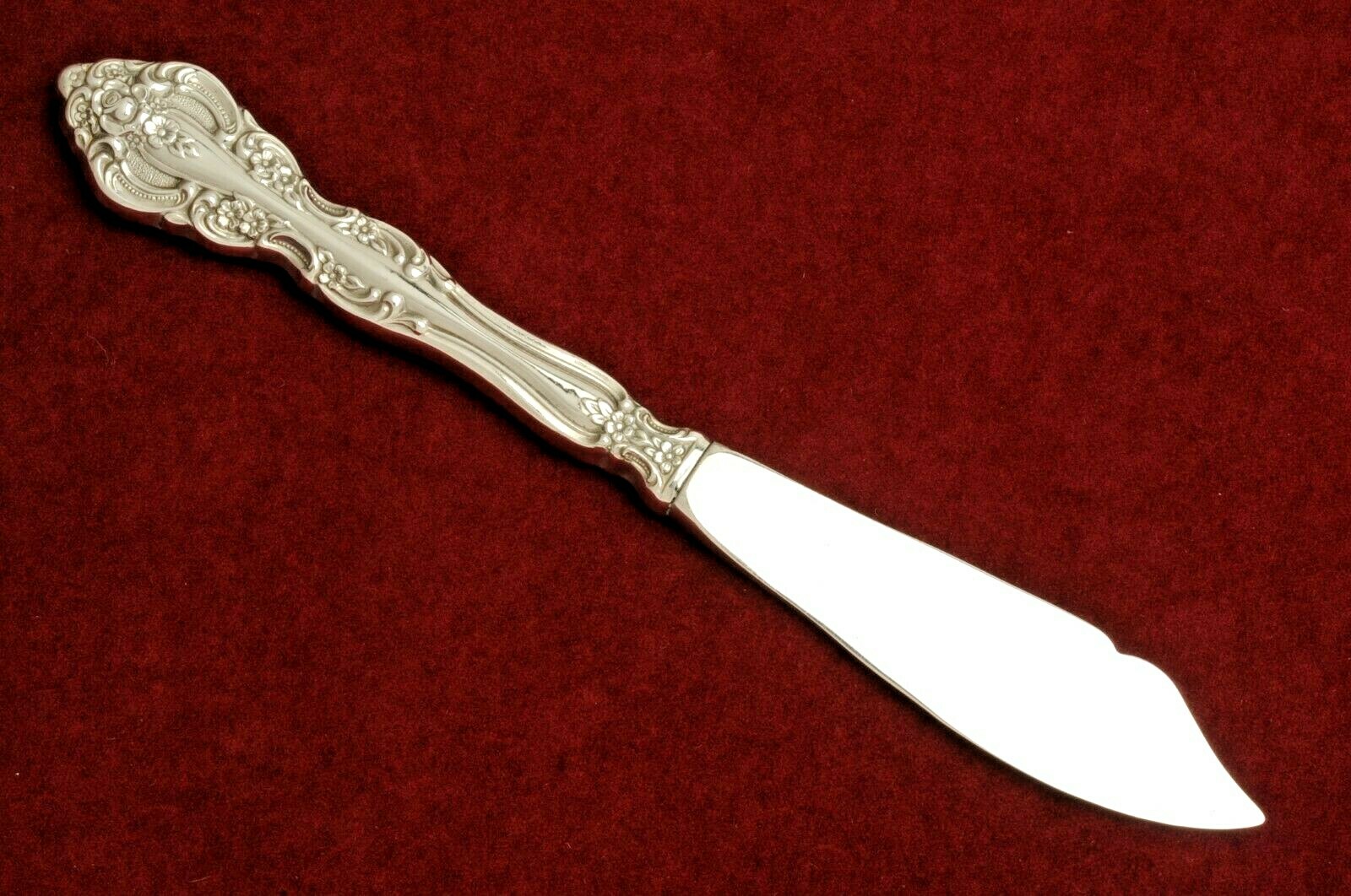 Michelangelo by Oneida Sterling Silver Master Butter Serving Knife 6.75″