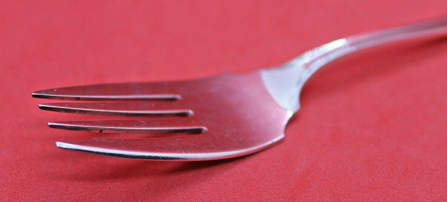 Durgin FAIRFAX (1910) 6 1/8″ Sterling Salad Fork ~31g Mono “B”