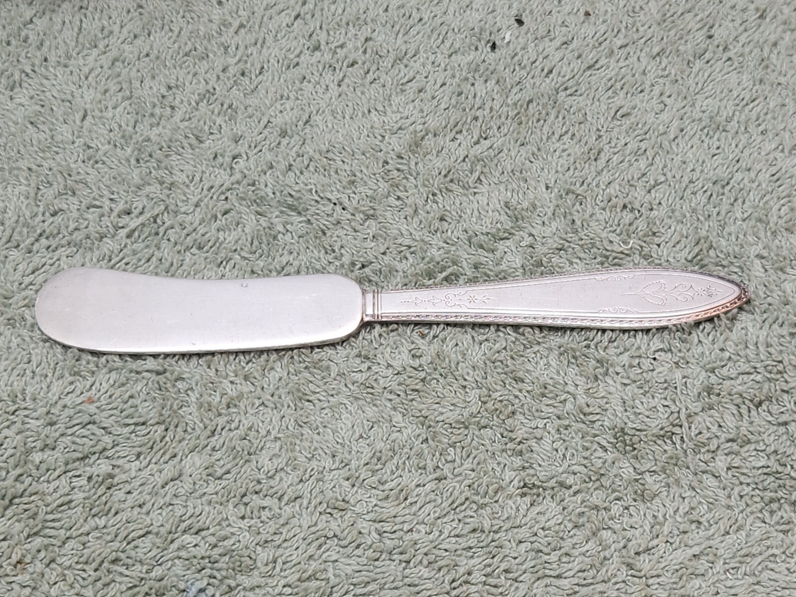 1847 Rogers Bros Argosy Silverplate Master Butter Knife 5.75″