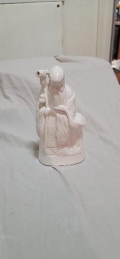 Babei Shouxing Jiu Ju Ding Kiln White Porcelain Man Tea pot