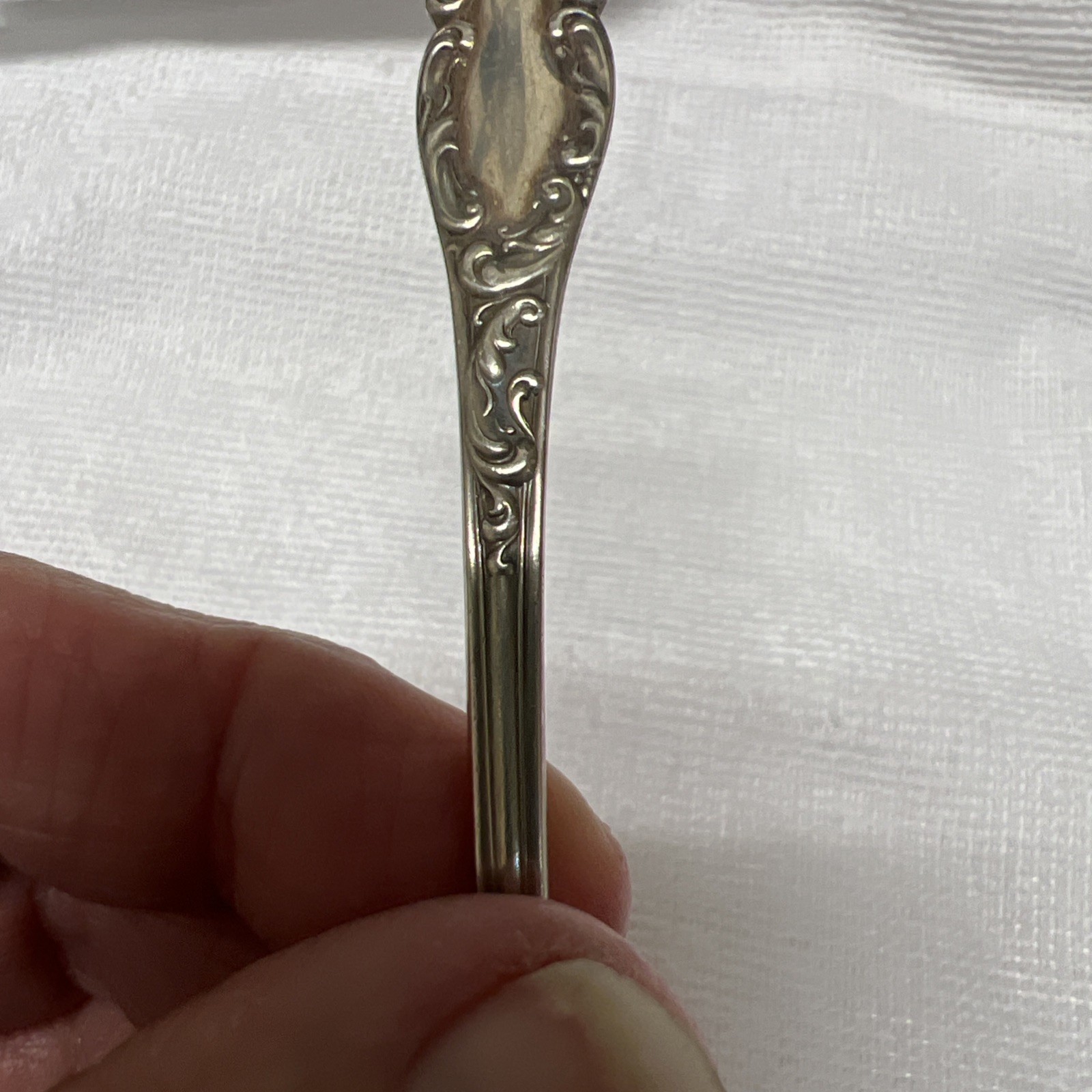 International Silver Oxford Silverplate 1901 Small Sauce Ladle 6 ” Long