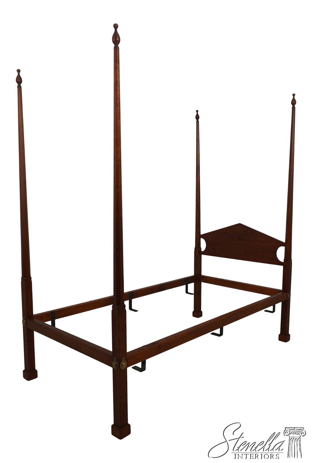 61802EC: DR DIMES Cherry Single Twin Size Pencil Point Bed