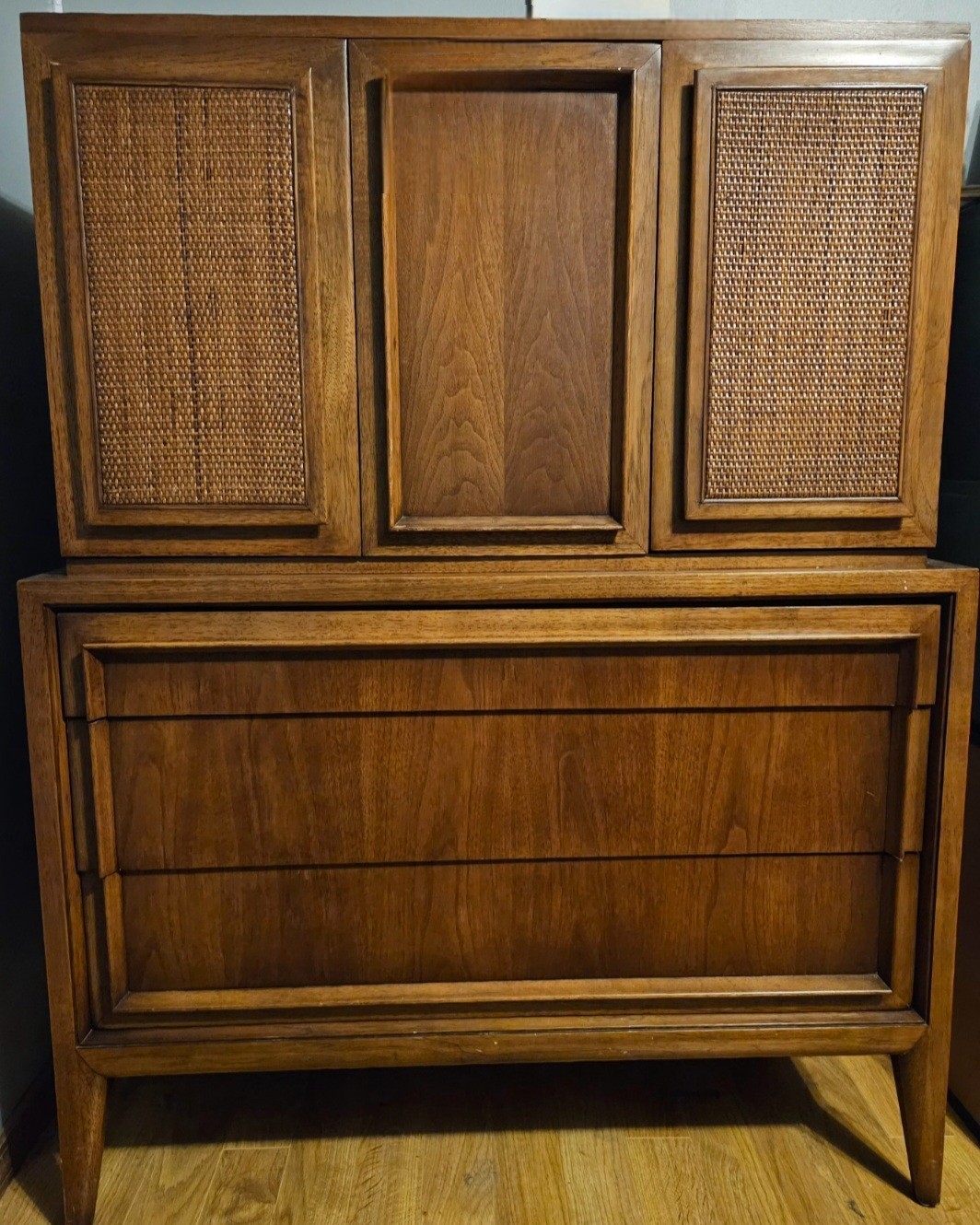 Mid Century Modern Tall Dresser Century Furniture of Distinction Vintage