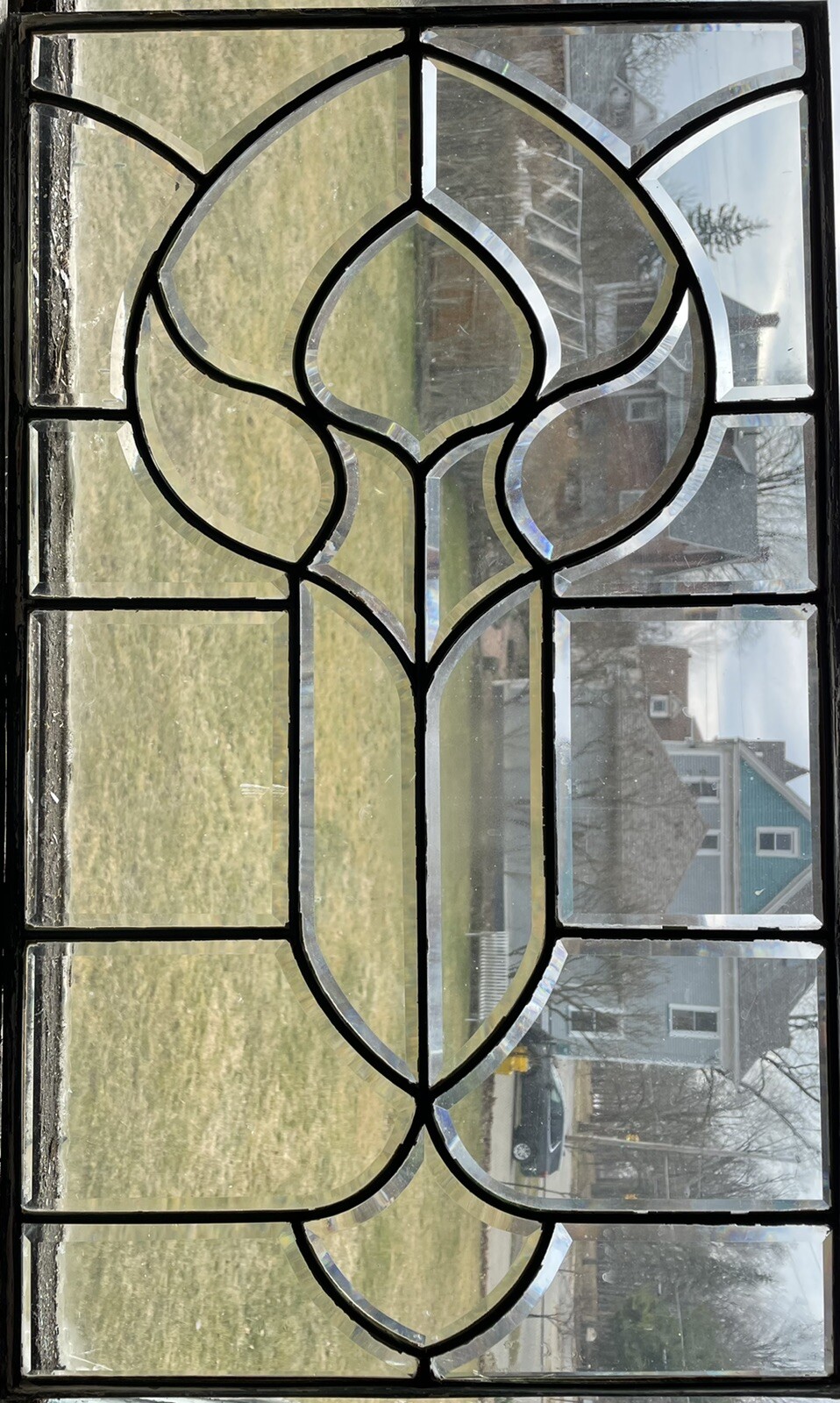 Beveled Glass Window vintage