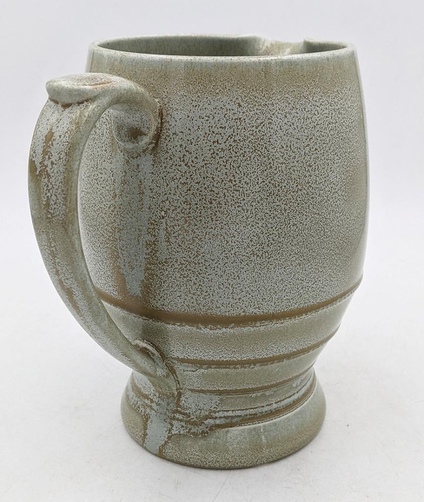 ART DECO MINTONS JOHN WADSWORTH RIBBED POTTERY POTTERY JUG c1930’s
