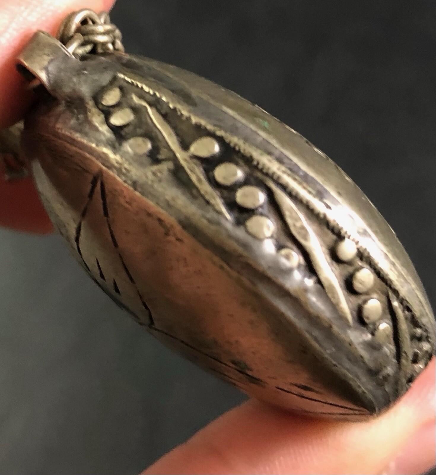 Antique Kohl Handmade Prefume Snuff Bottle Tl4