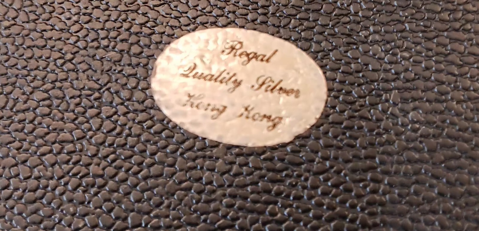 VTG Regal Quality Silver Plated Shell Pattern Set 6 Coasters Stand Inclu.