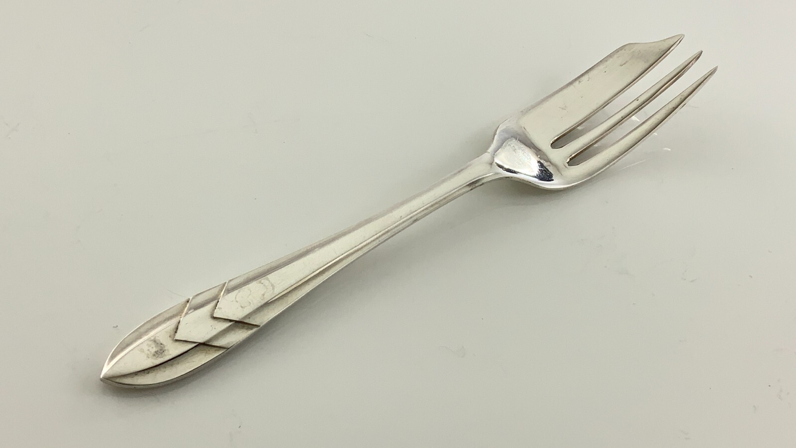 Sheffield England M.S. Ltd EPNS Loxley Pastry Fork Silverware 5in EE238