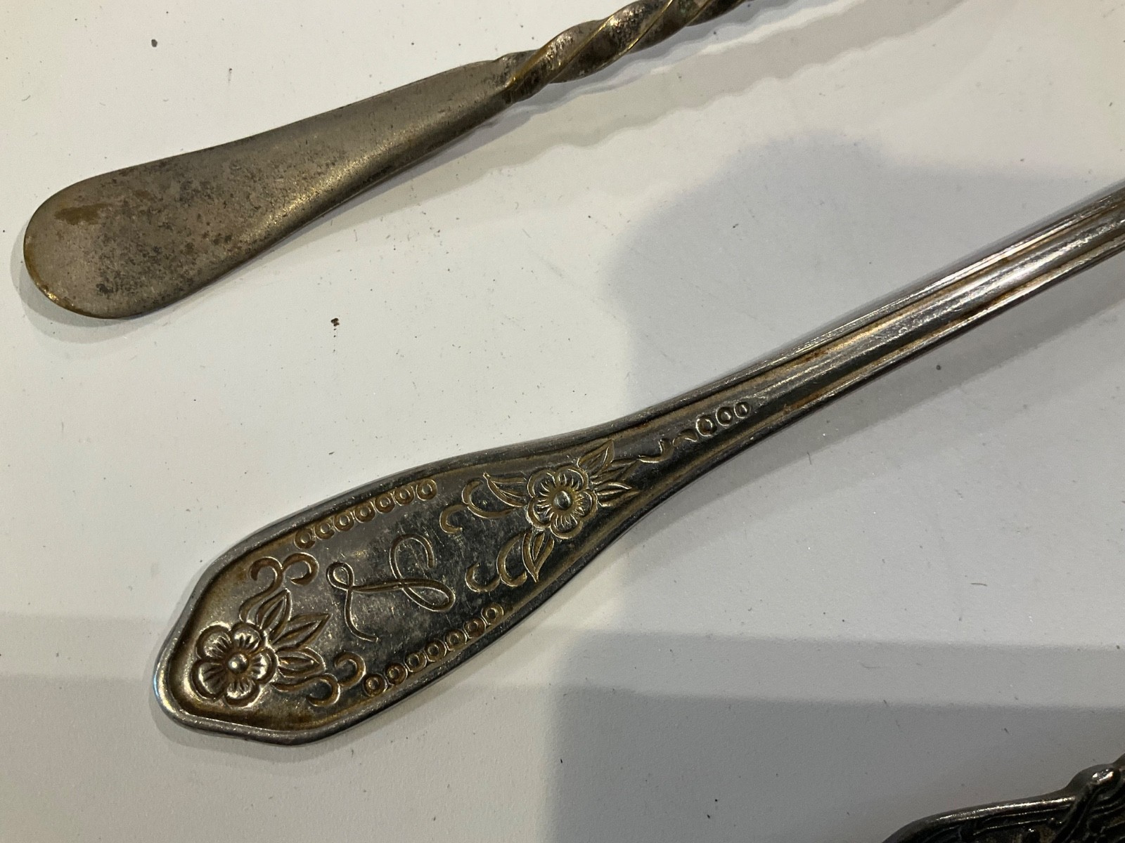 Antique/Vintage Rogers & Son, Gerber, plus more Silverplate Forks kids spoons,…