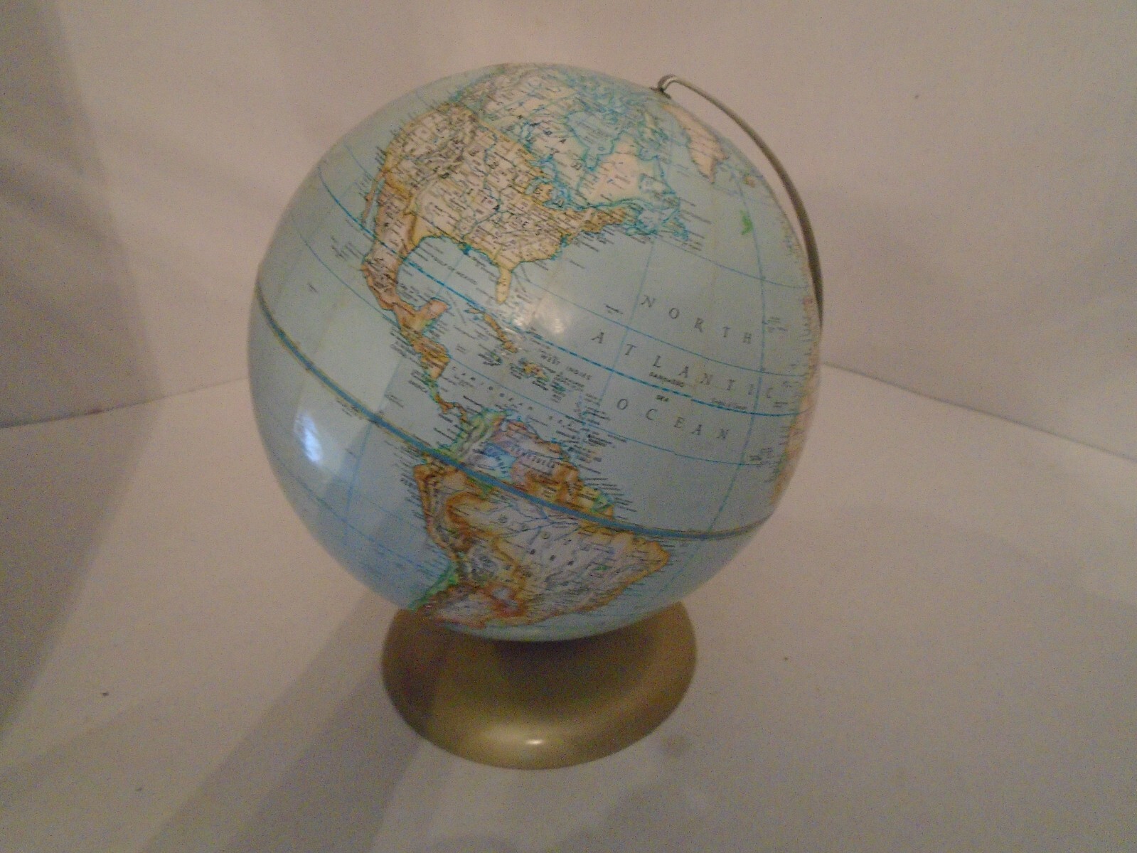 Rand McNally Globe Political Globe 12″ Rotating Raised Relief