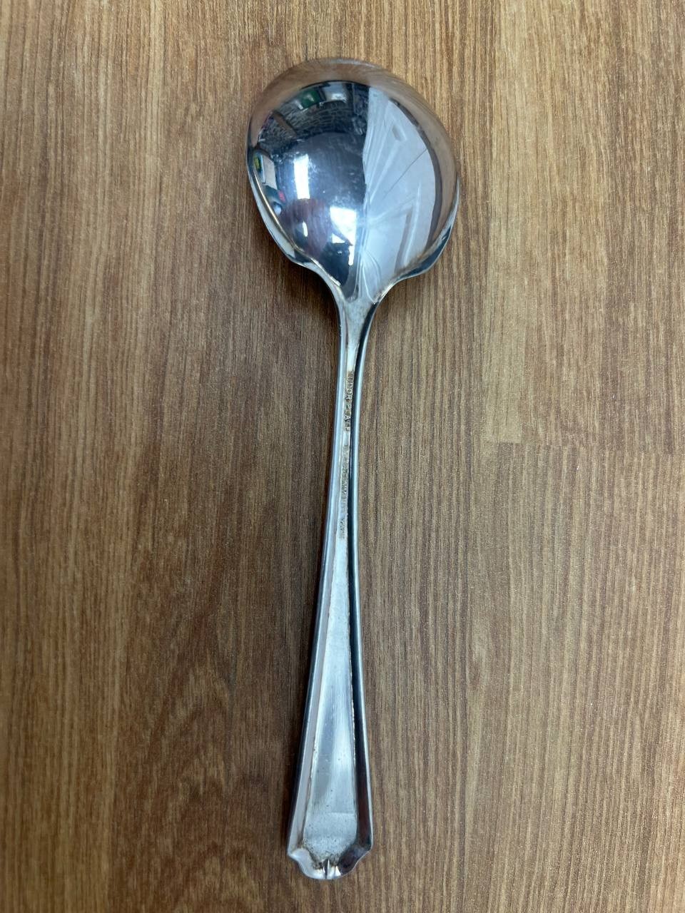 Vintage Tudor Plate Oneida Community Made Silverplate Serving Spoon 6”