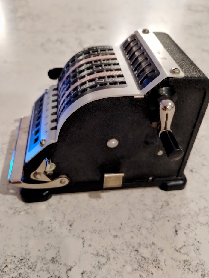 Vintage Adding Machine/Calculator Resulta 7 from about 1950-1960