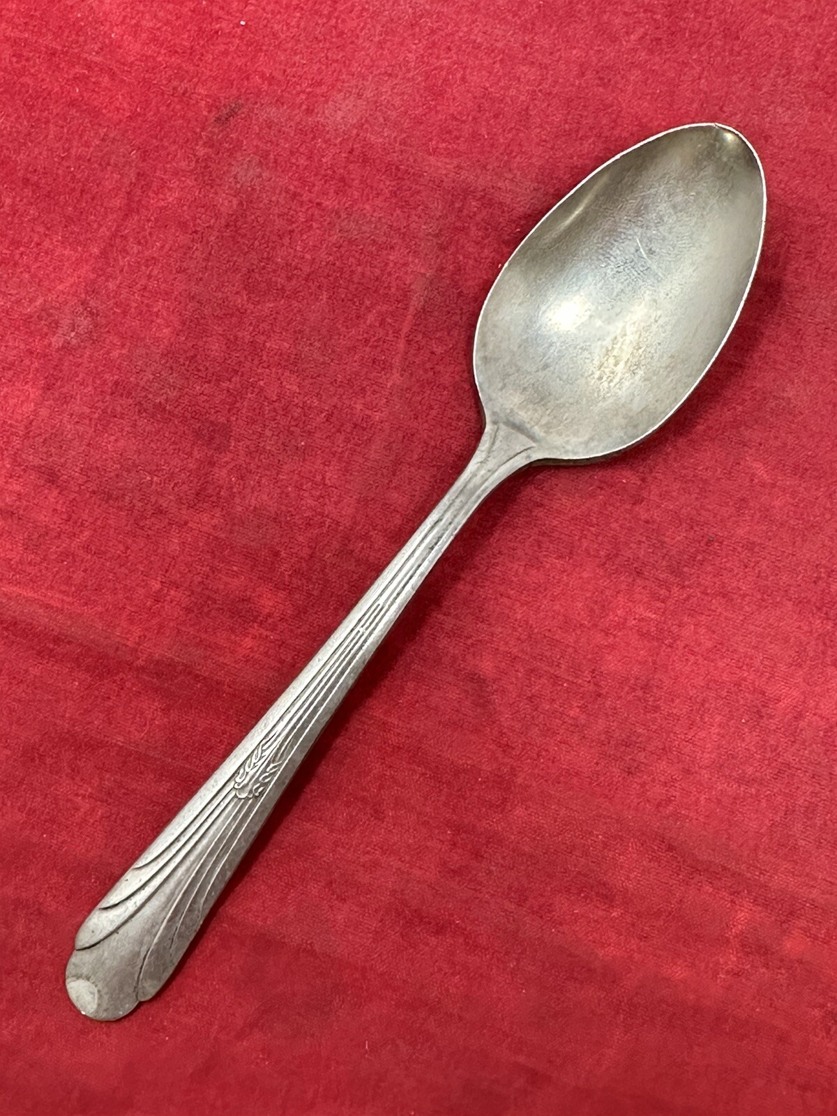 1939 Vintage Monroe Silver Company Silver Plate Spoon Brandon