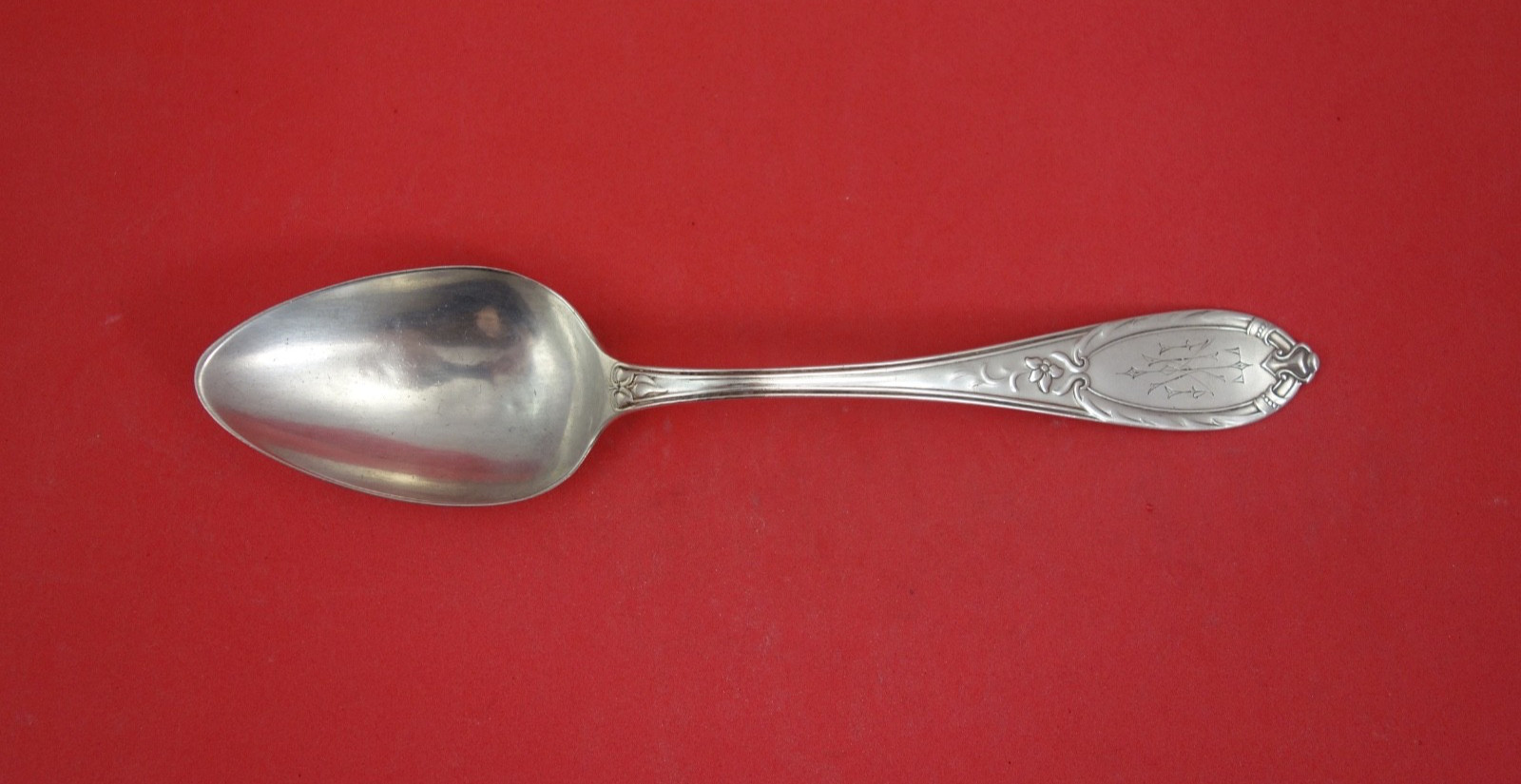 Laurel by Hotchkiss & Schreuder Sterling Silver Serving Spoon 8 1/2″