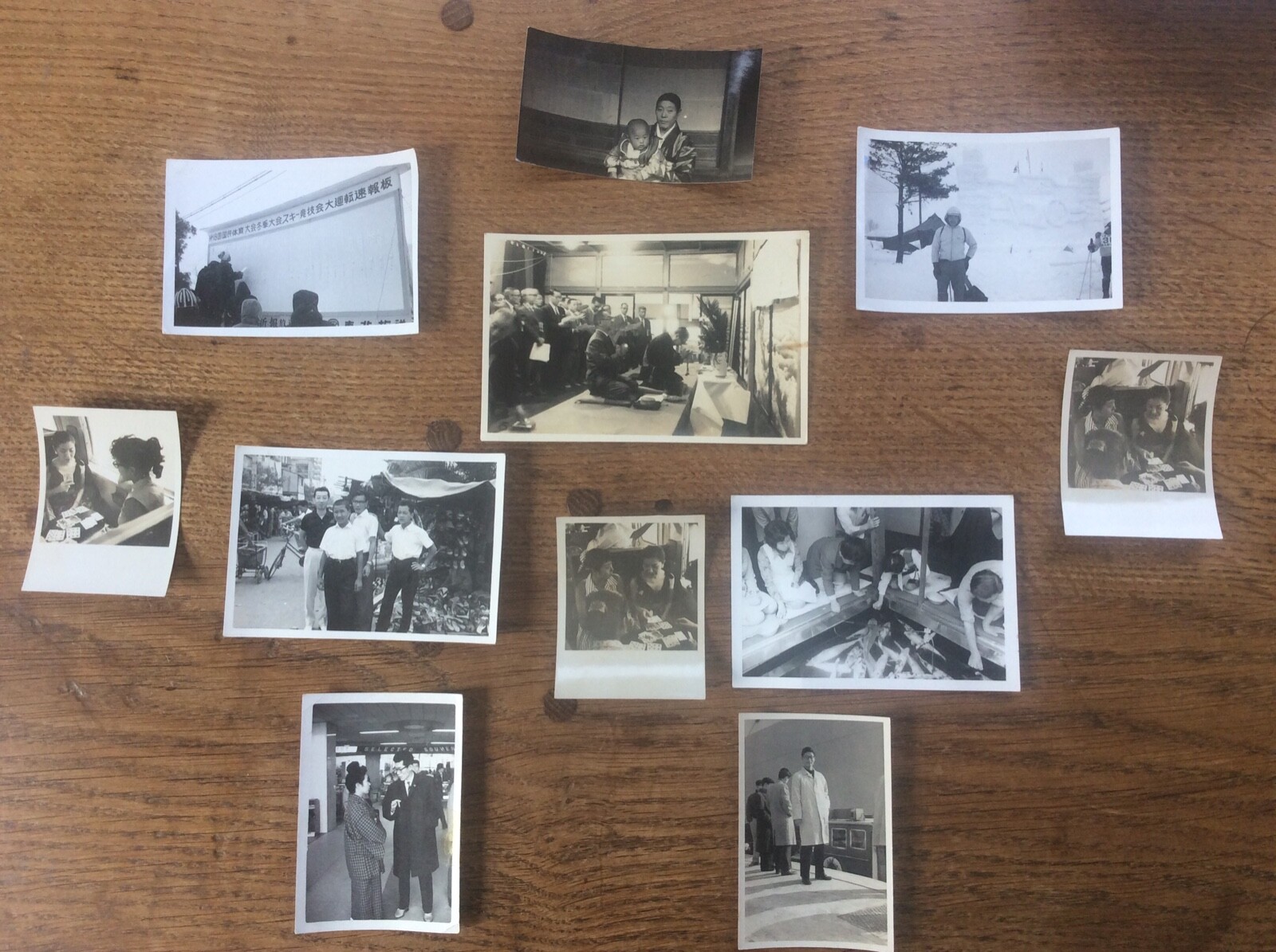 Joblot Bundle 12 Original Vintage Japanese Photos People Fashion Social History