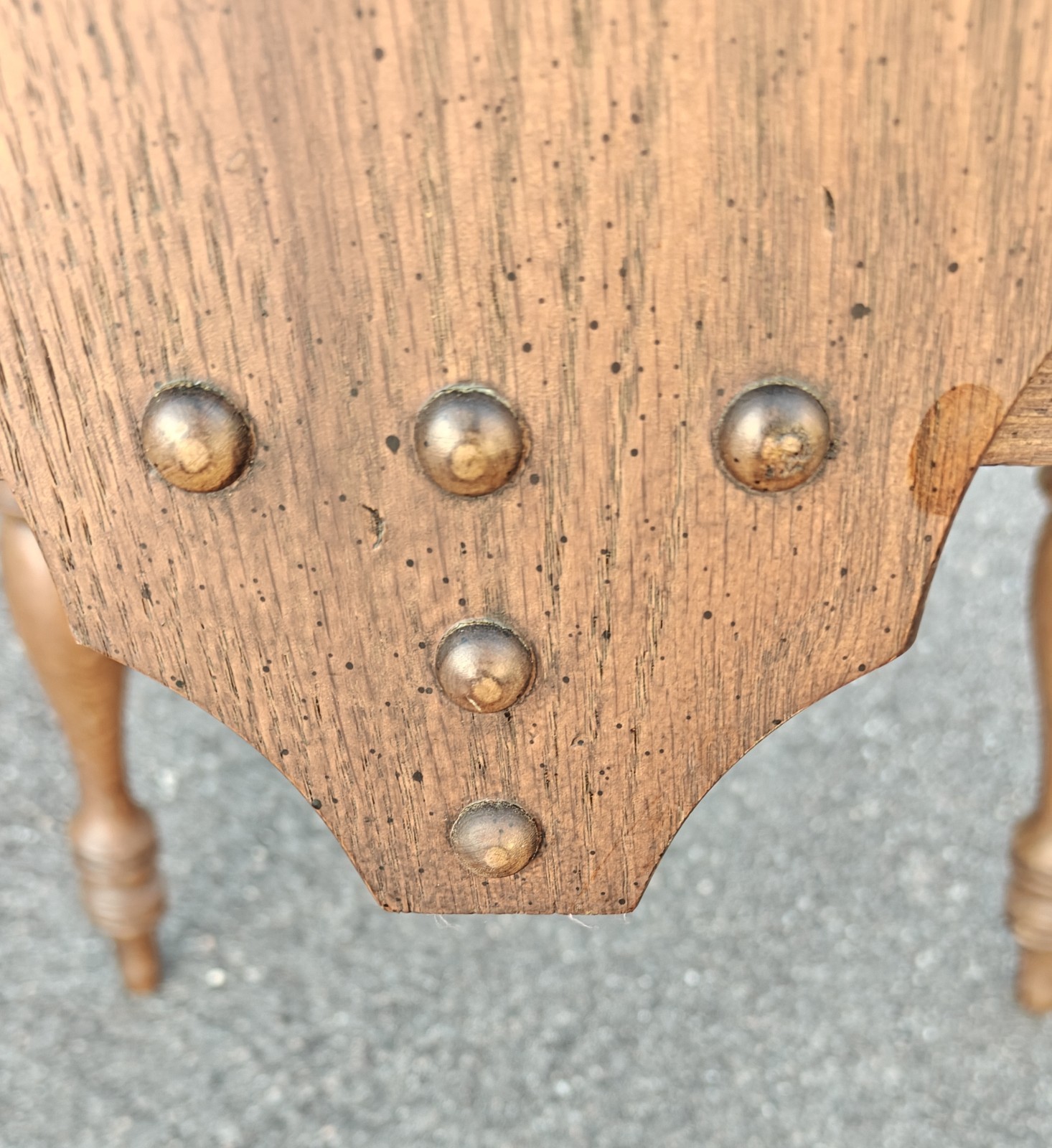 Vintage Valet Butler Gentlemans Solid Wood Dressing Chair Made in USA w/ Drawer