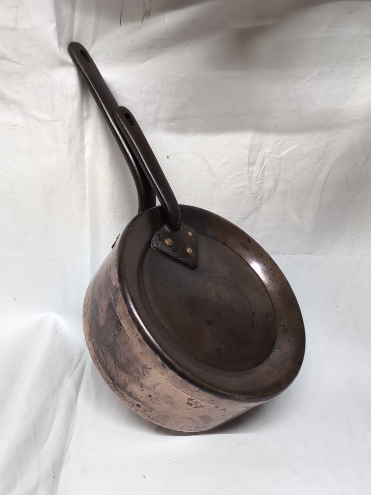 Large Very Heavy Antique Victorian Benham Of London Pan 10.5″ Diameter 5kg