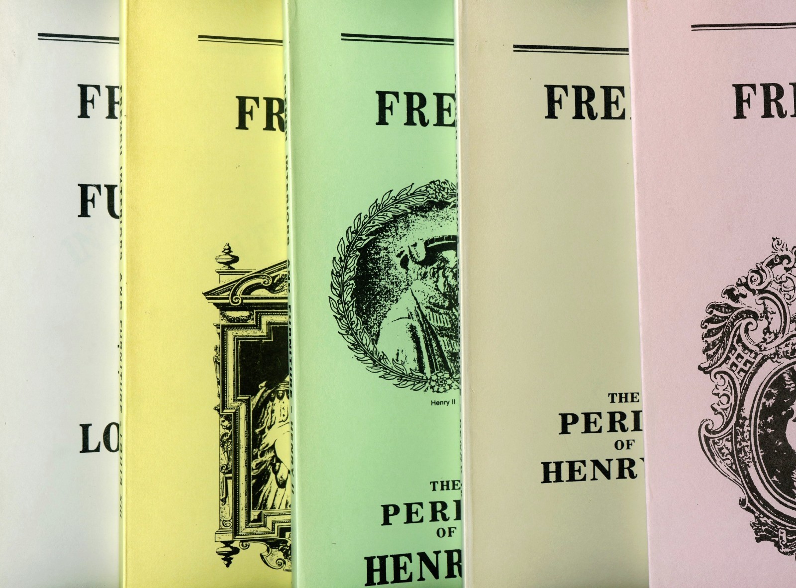 Book Set – Antique French Furniture Interiors Regency Henry II IV Louis XIII XIV