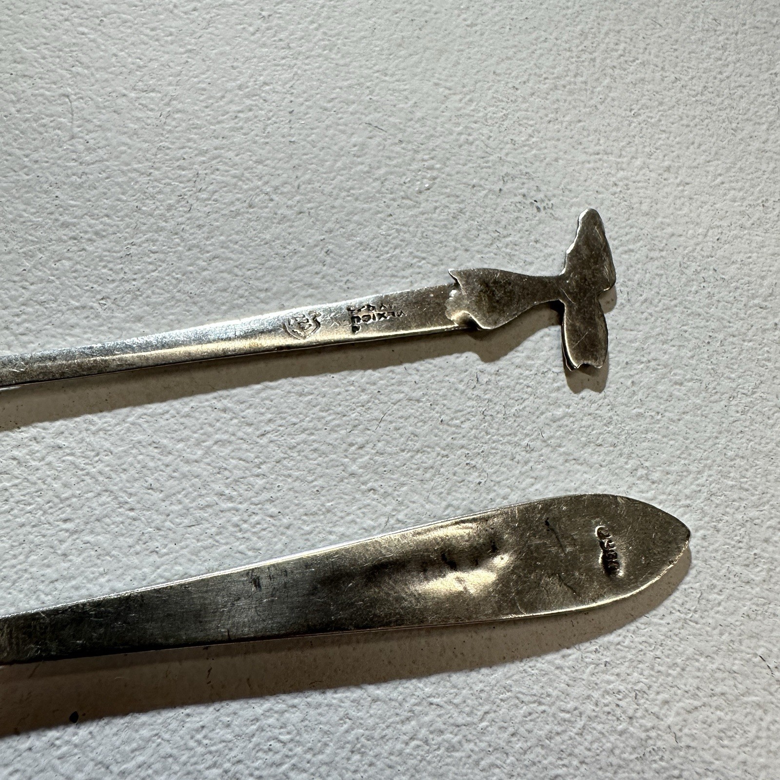 Lot Of Vintage Coin Silver Souvenir Spoons