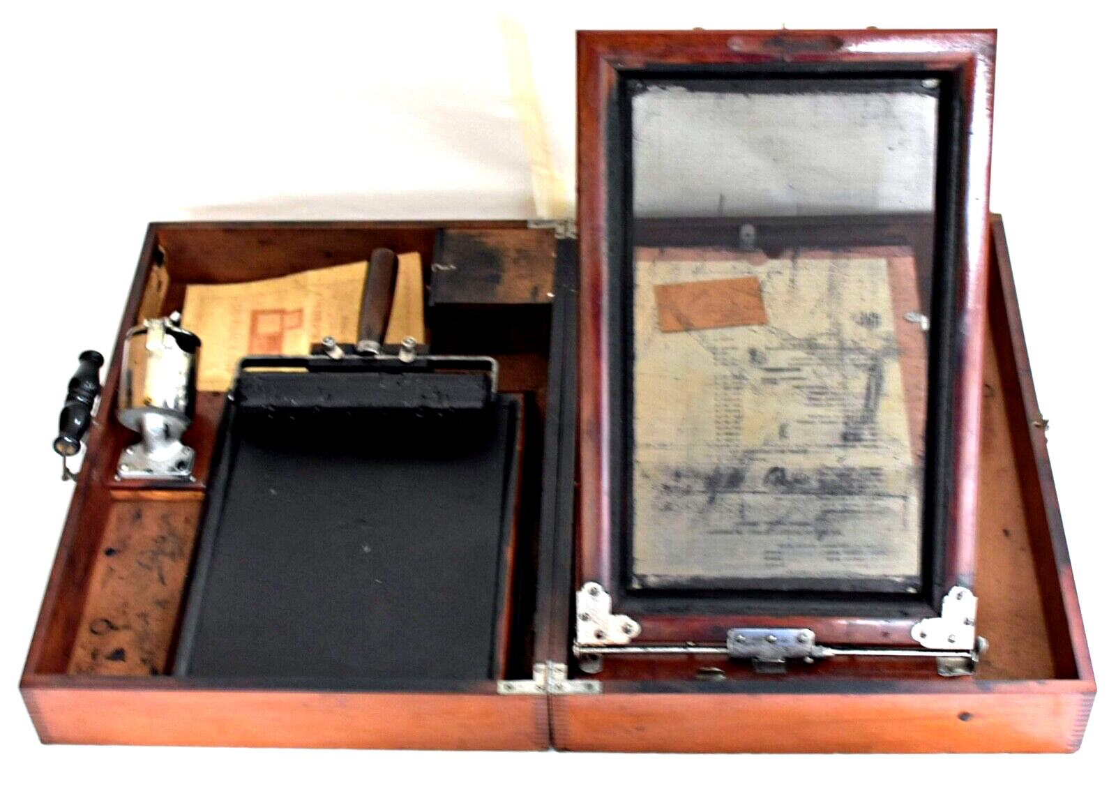 ANTIQUE UNDERWOOD STANDARD DUPLICATOR PORTABLE SCREEN PRINTING COPIER c1920