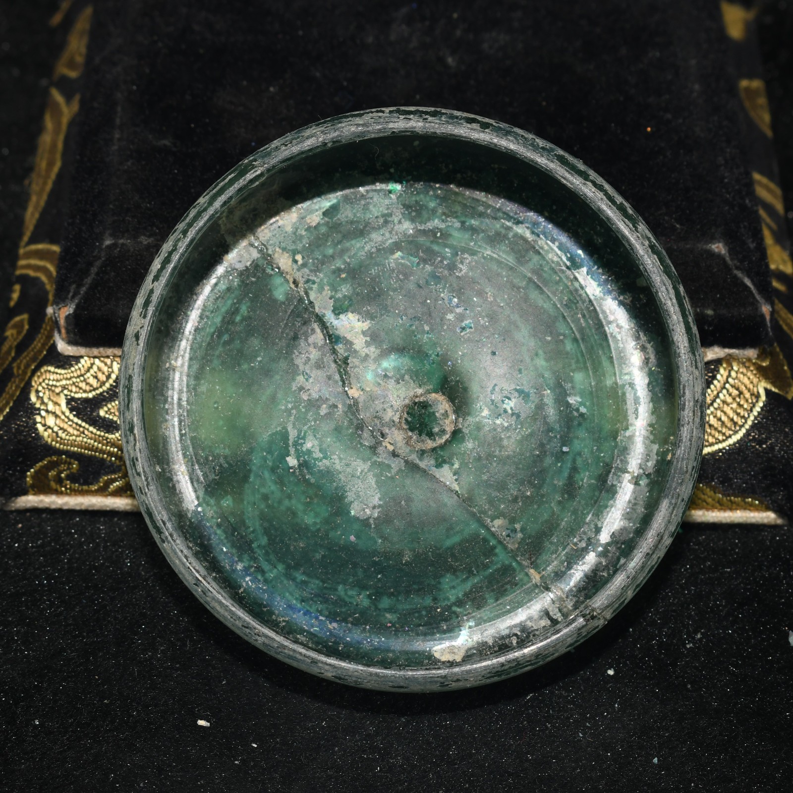 Large Ancient Roman Glass Bowl Vessel Circa 1st – 5th Century AD