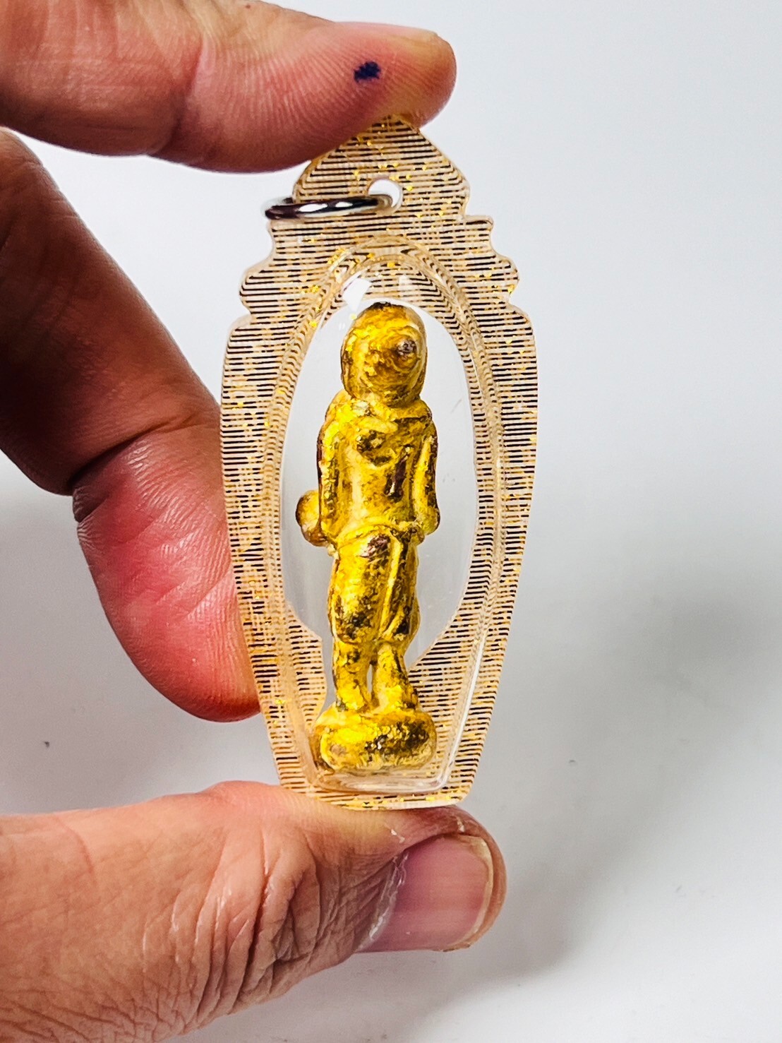 Laos Hermit Gold Leklai Buffalo Mountain Cave Love sex wealth attraction Amulet