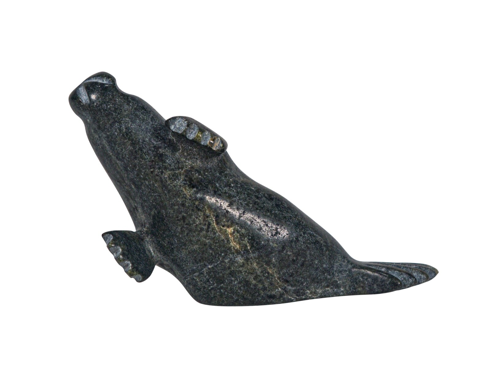 Inuit Soapstone Carving (44-G36) Y3K