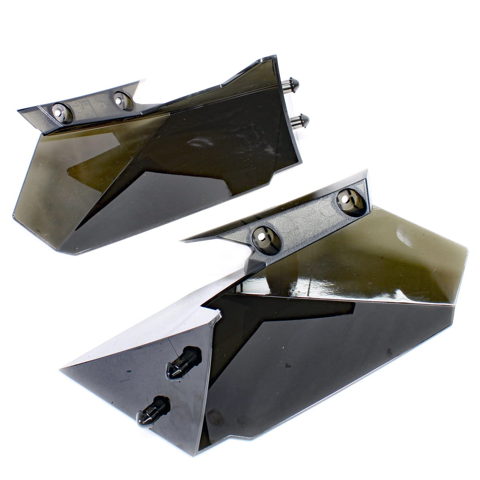Ski-Doo OEM Windshield Side Deflector Kit 860200084 Genuine New Snowmobile Parts