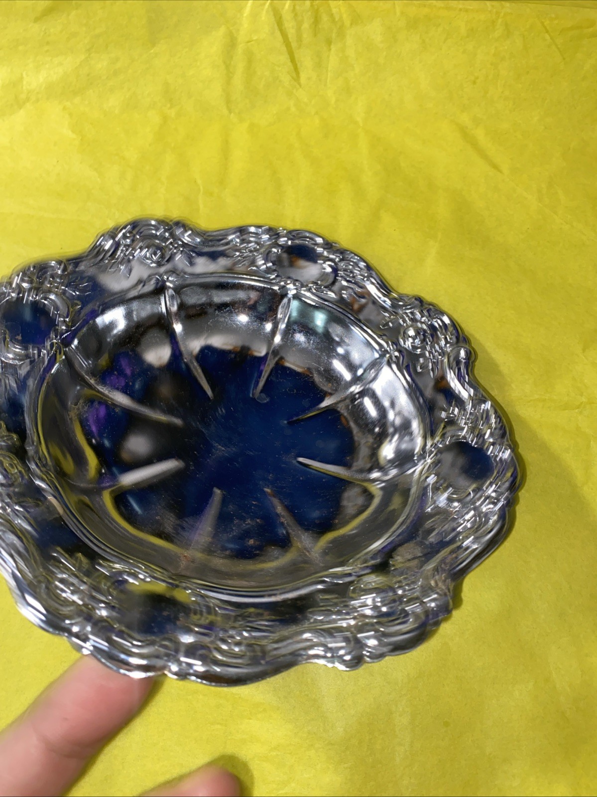 International Silver Co. Silver Plated Bon Bon Dish 7.5″