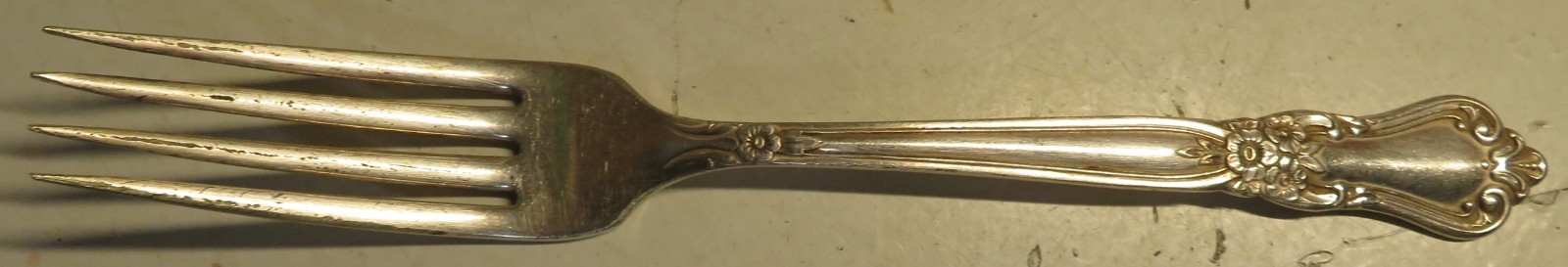 Vintage Wm A Rogers Oneida Ltd Valley Rose Silver-plated 7 Pc Mixed Lot Fork Kni