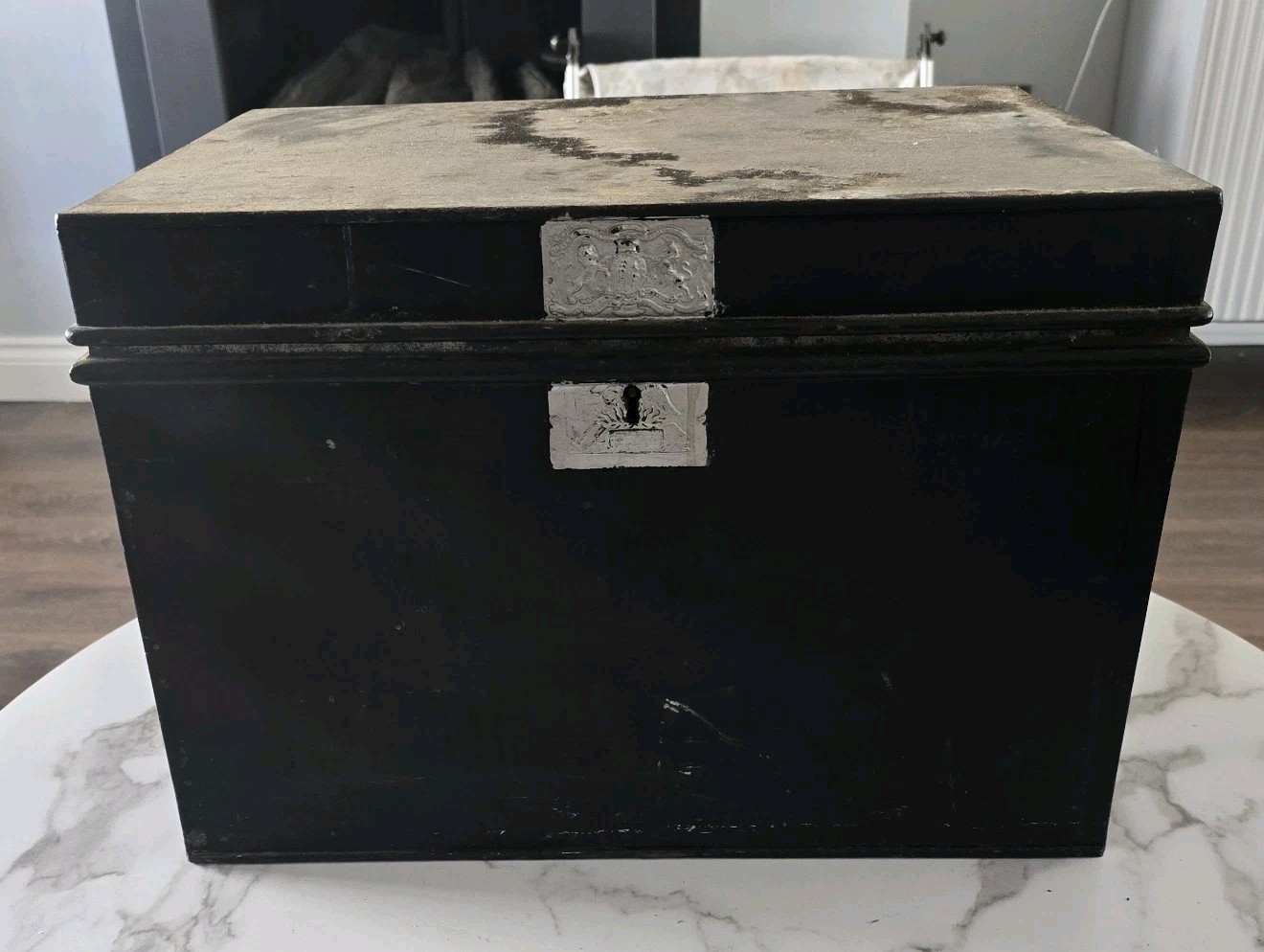 Antique Victorian Thomas Milner & Son’s Liverpool Safe Box Fire Resisting No Key