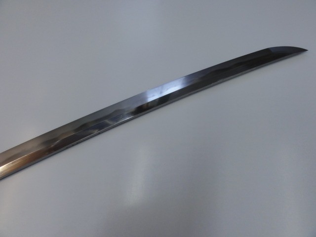 KATANA 刀 “ Tadayoshi ” 肥前国忠吉 Japanese Real Sword 68.4 cm Shirasaya 白鞘 Samurai