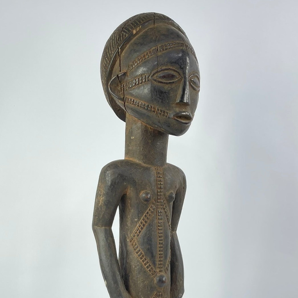 Tabwa Standing Male Figure Congo