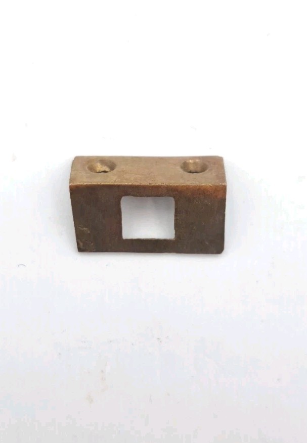 Antique Door Bolt Slide Keeper Catch Strike Old Vintage Brass Door Hardware