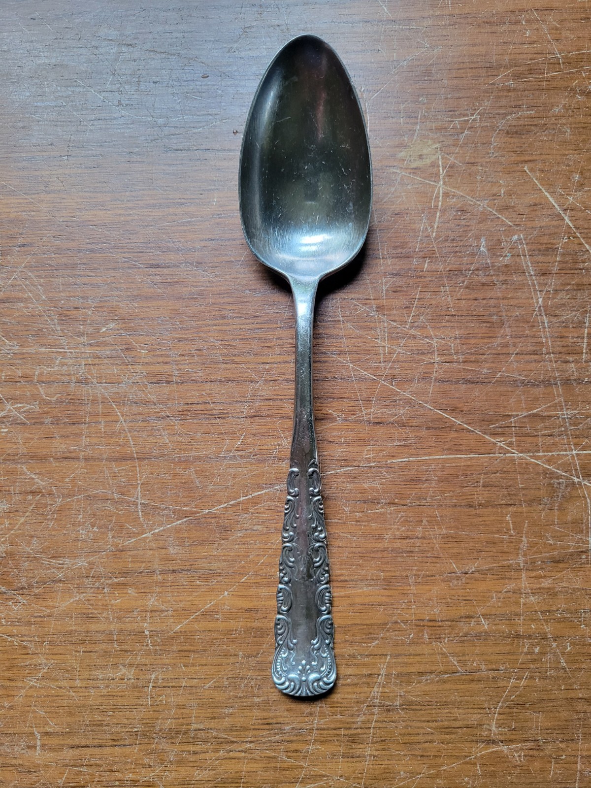 1847 Rogers Bros XII 8” Silverplate Spoon – Platter/Serving/Soup Spoon