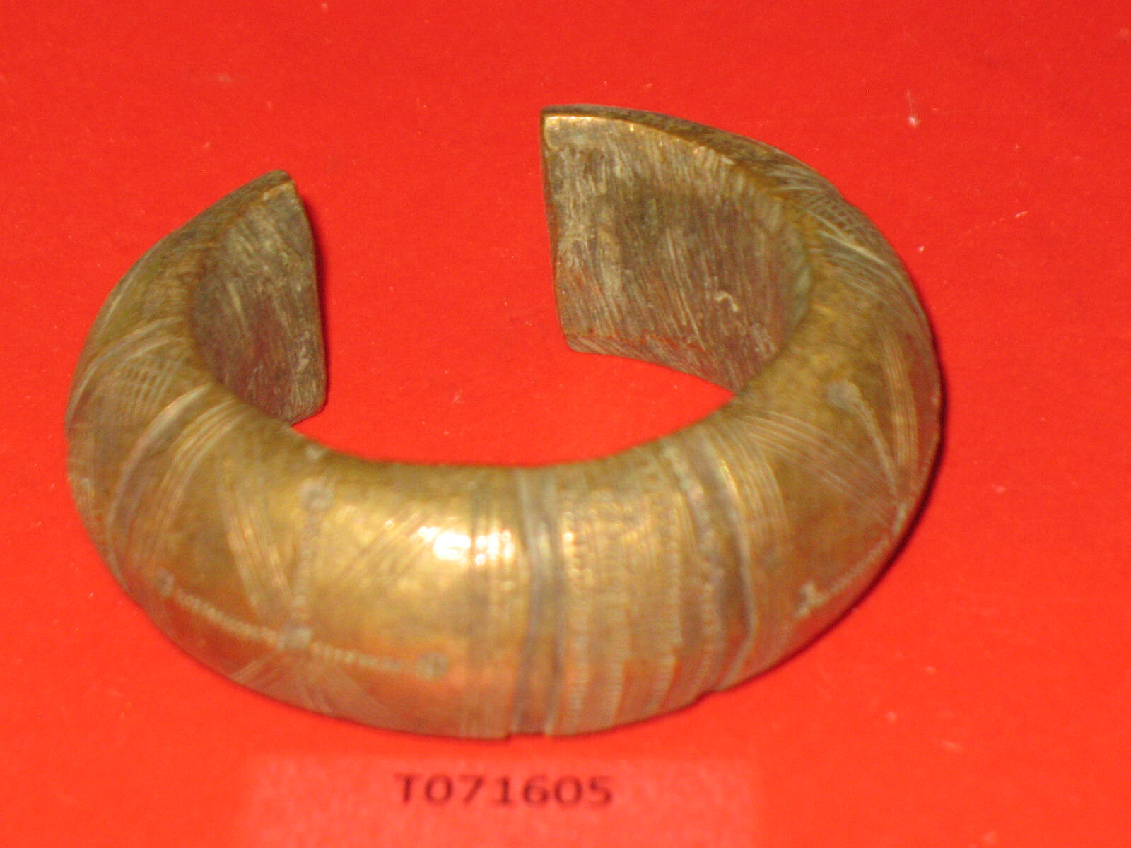D, precolonial Africa copper currency bracelet anklet manilla trade barter money