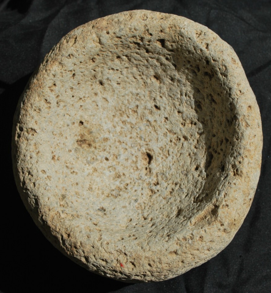 STONE MORTAR & PESTLE – ARTIFACT – Museum Quality