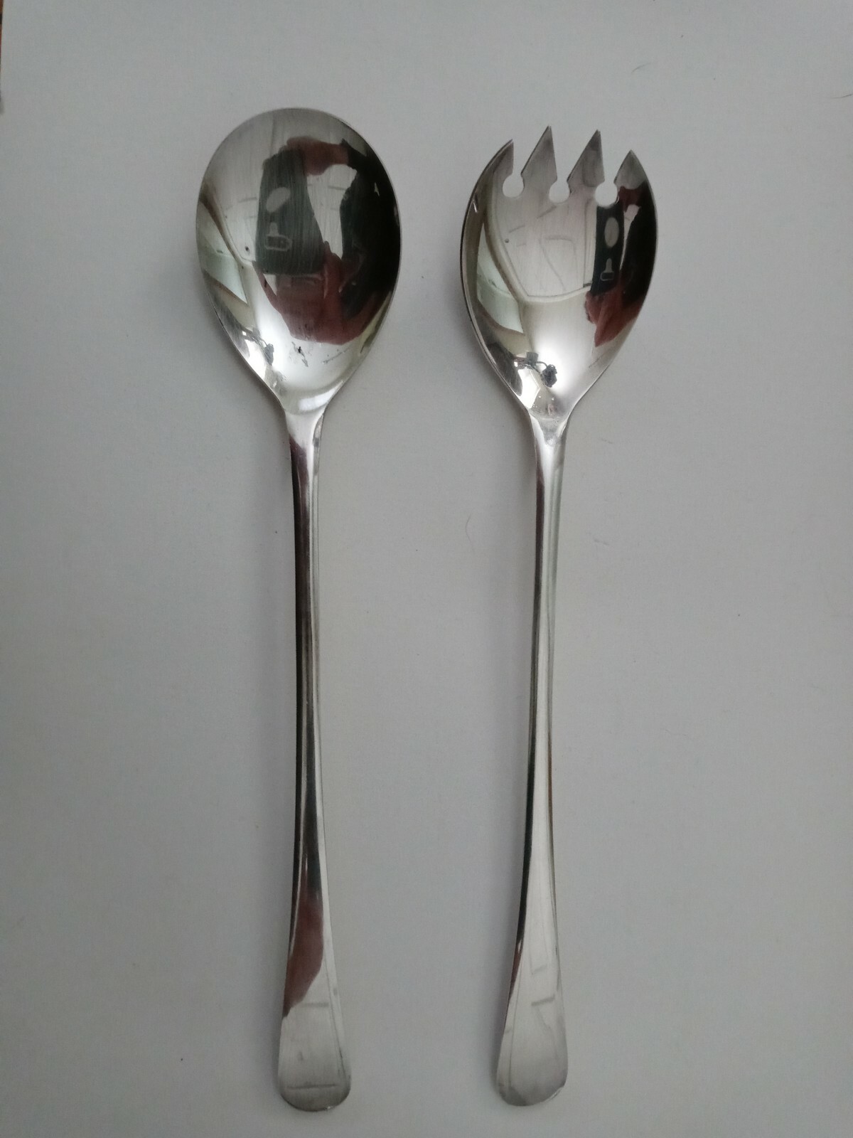 Masterpiece Silverplate Serving Fork and Spoon – Japan