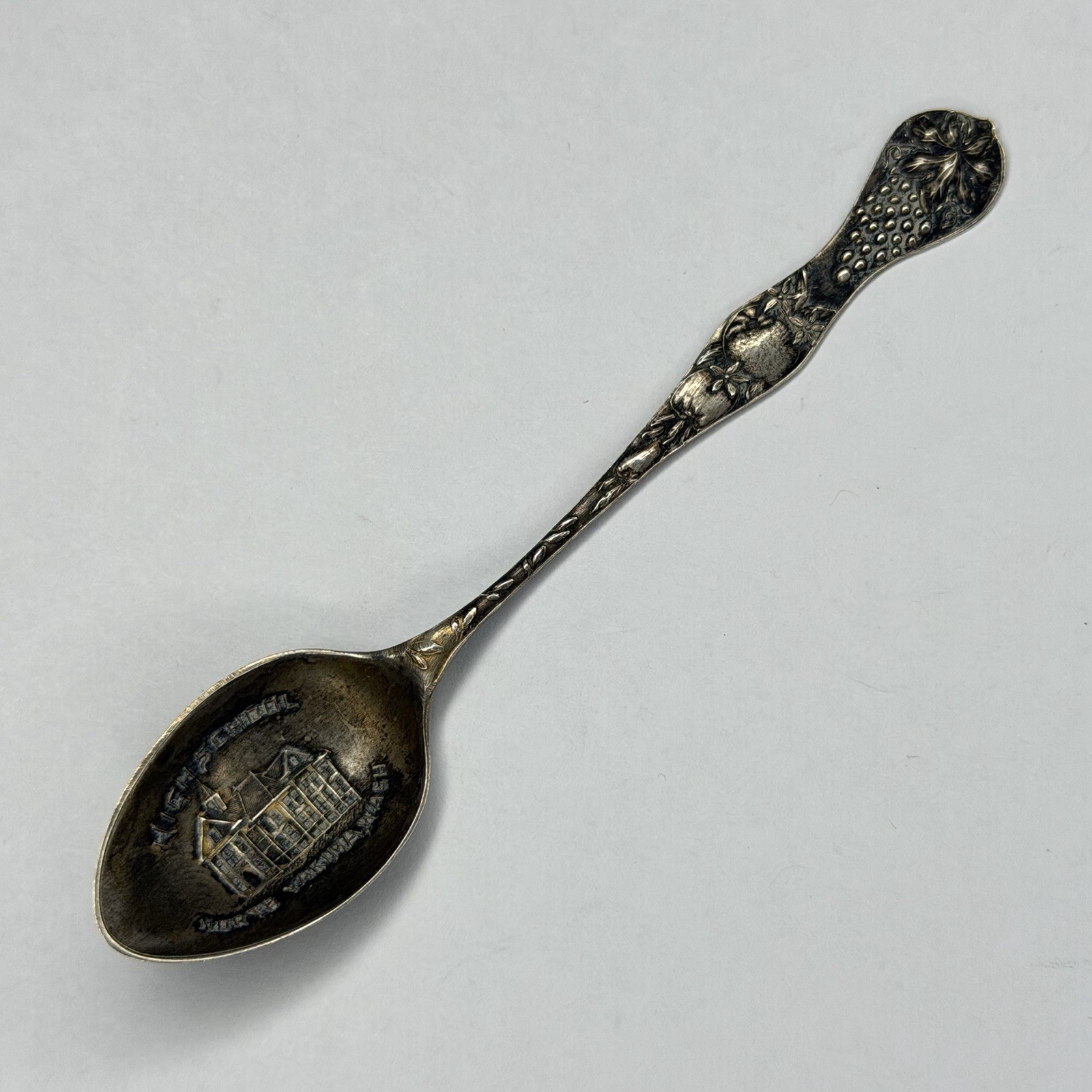 Vintage High School Yakima Washington Sterling Silver 925 Souvenir Spoon 3.28g