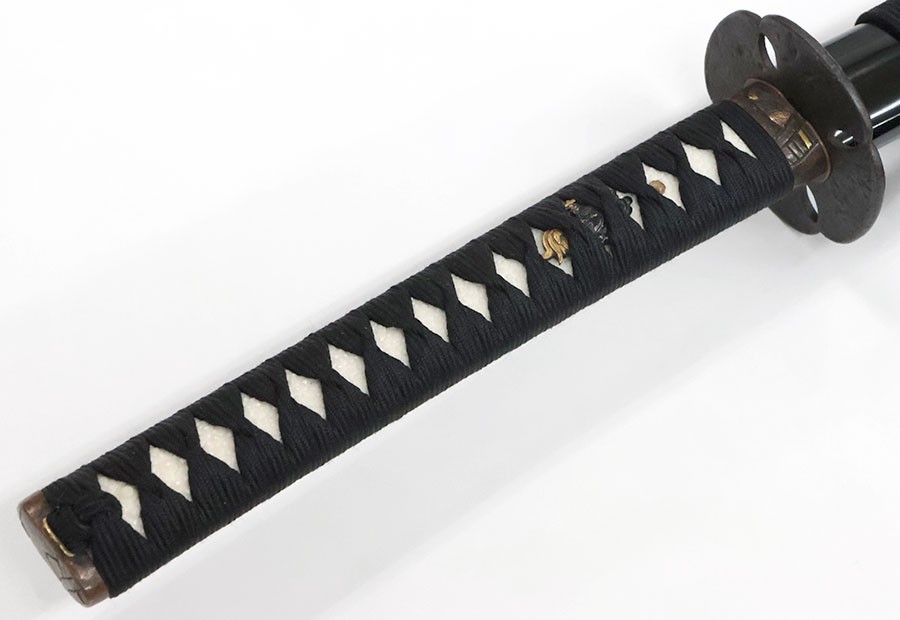 KATANA 刀 “ Sadatoshi ” 清心子貞寿 Japanese Real Sword 74.6 cm Koshirae 拵え Antique