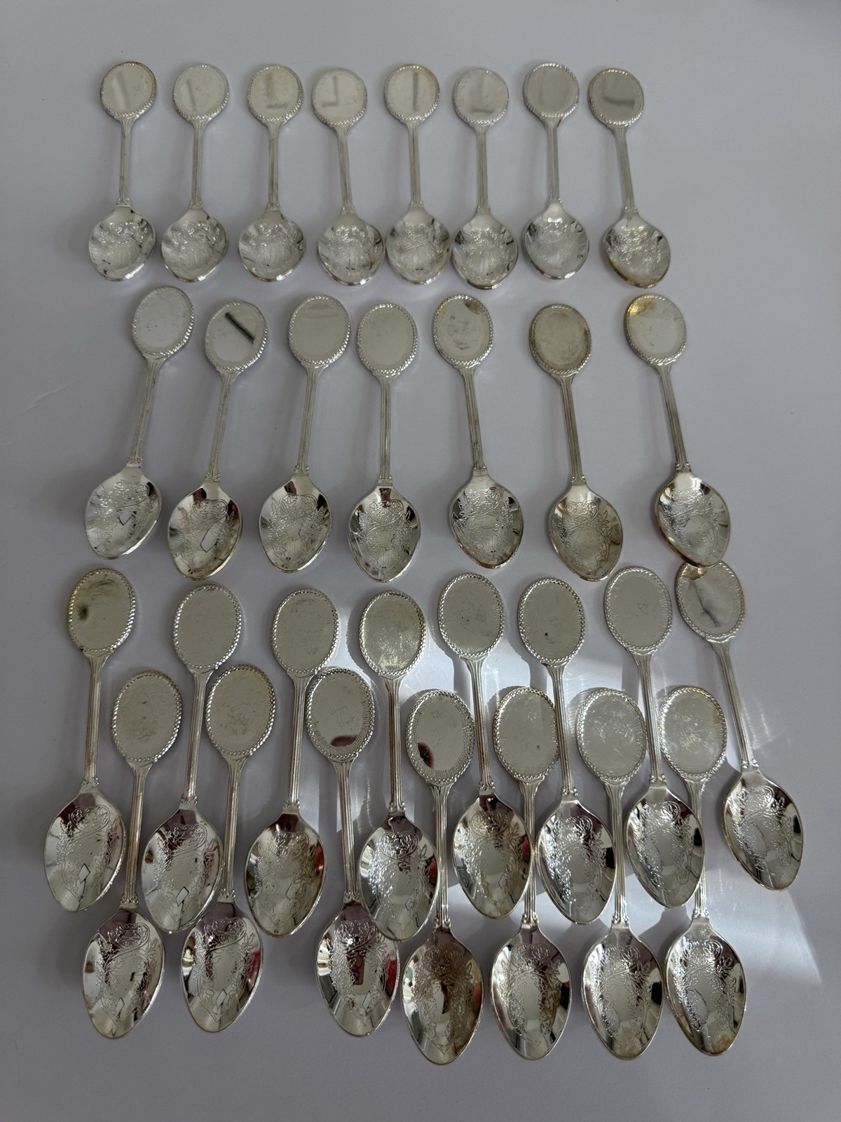 WAPW GT Britain Silver Plated Spoon Set