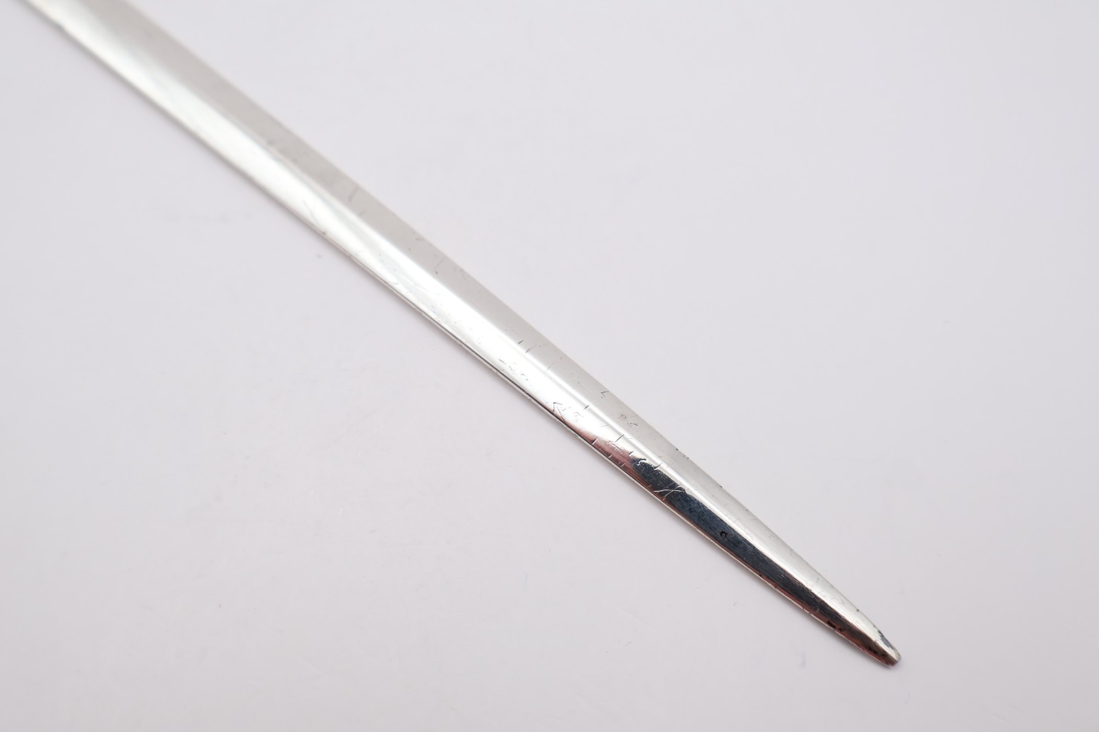 Quality Antique Georgian Solid Silver Hester Bateman Meat Skewer London 1788
