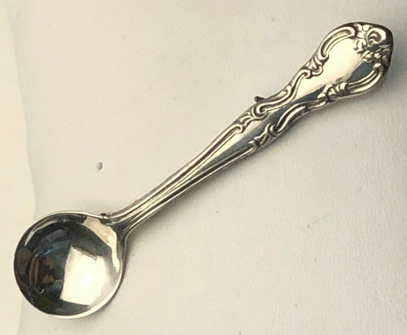 American Classic by Easterling Sterling Silver Salt Spoon Lapel Pin 2 5/8″