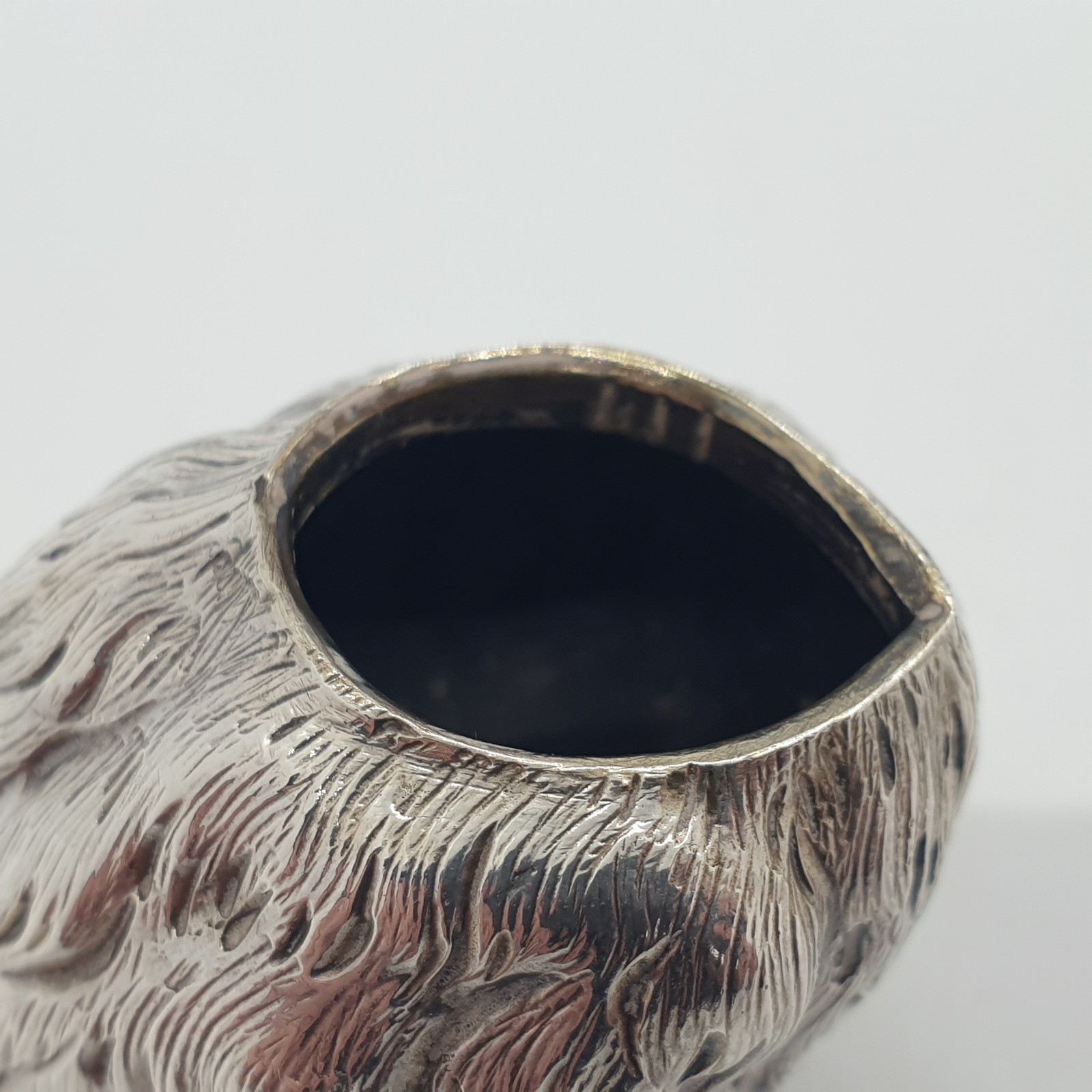 Victorian Sterling Silver Chick Pepper Pounce Pot by Thomas Johnson II 1882
